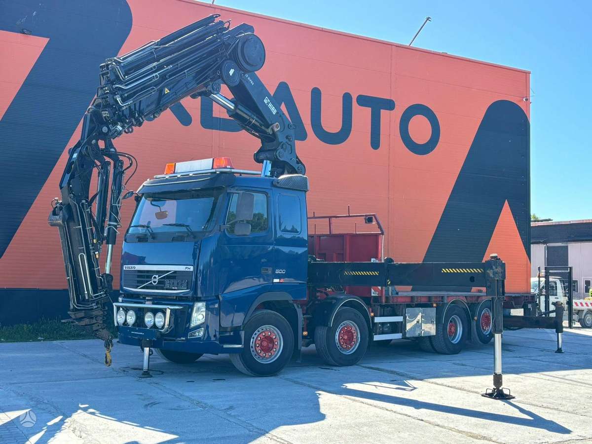 Volvo FH500 8x2, crane trucks