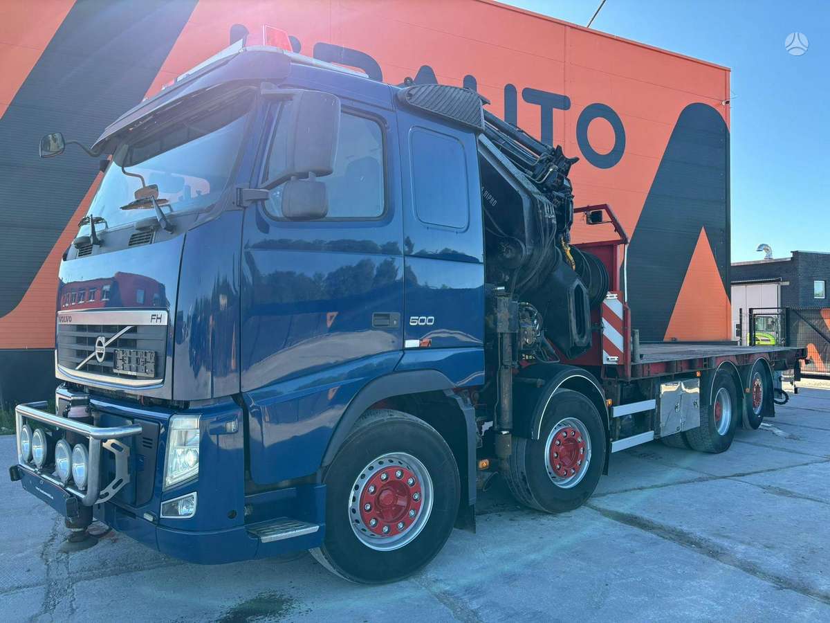 Volvo FH500 8x2, crane trucks
