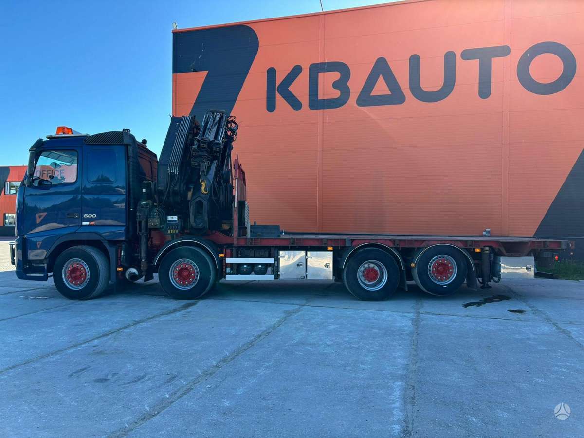 Volvo FH500 8x2, crane trucks