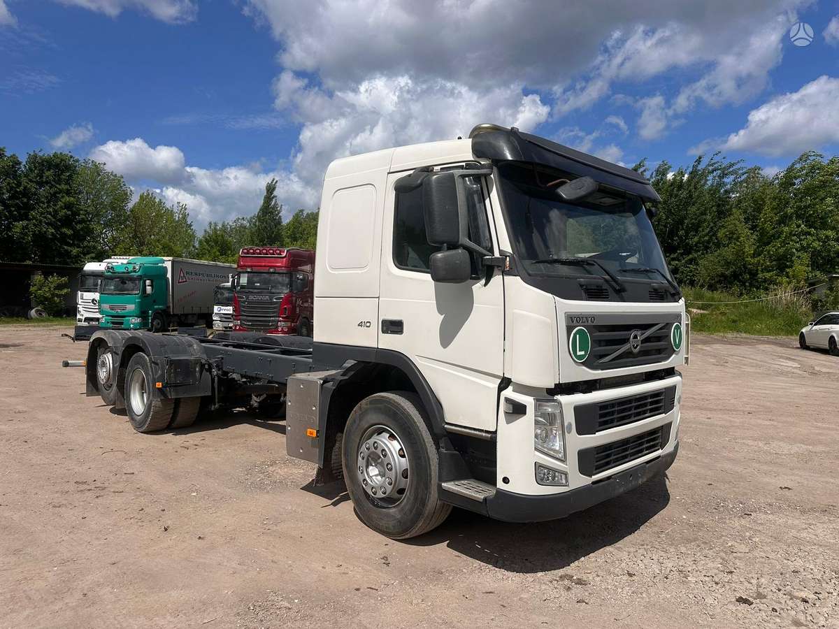 Volvo FM410, manual, cab-chassis trucks