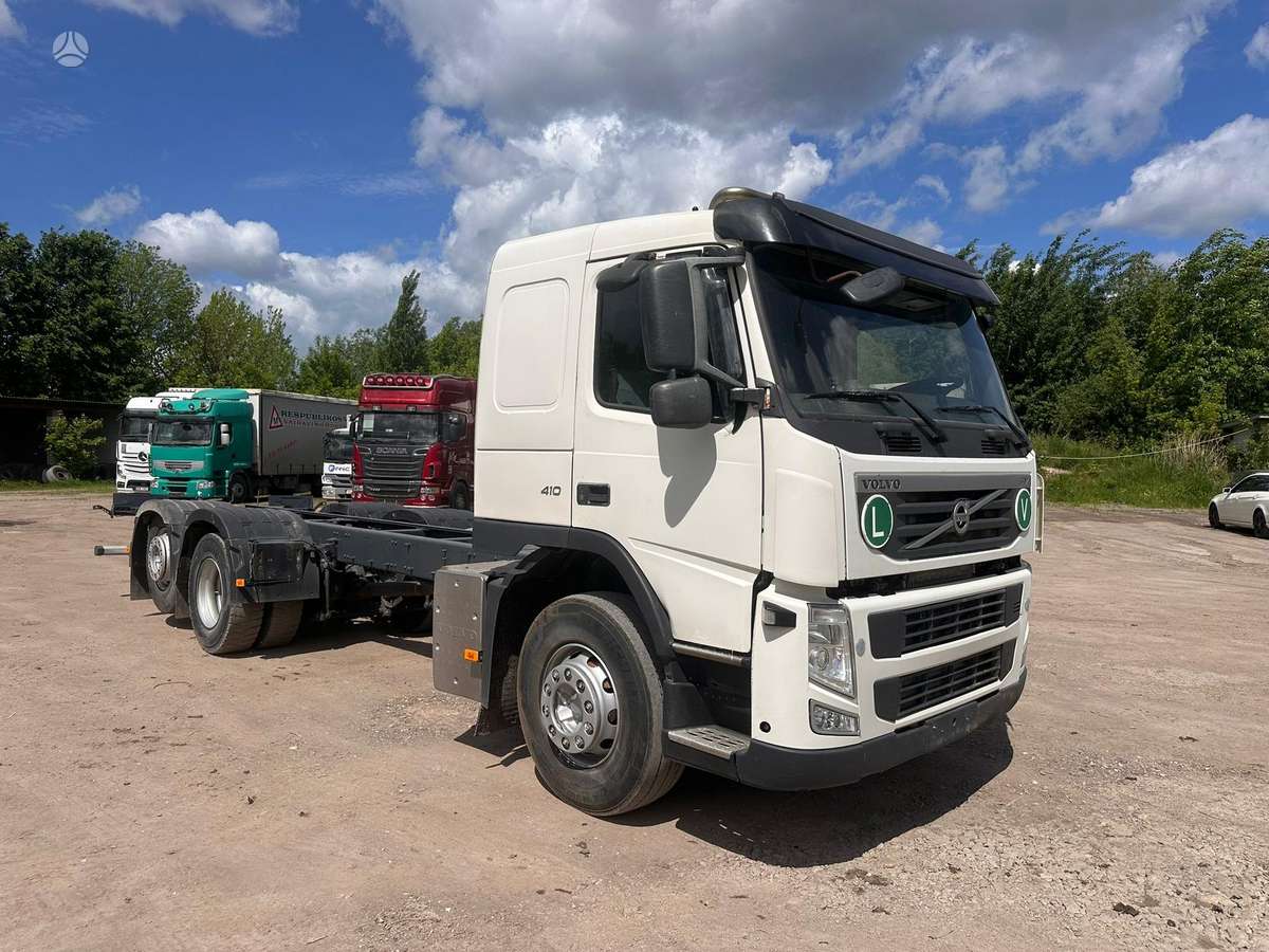 Volvo FM410, manual, шасси