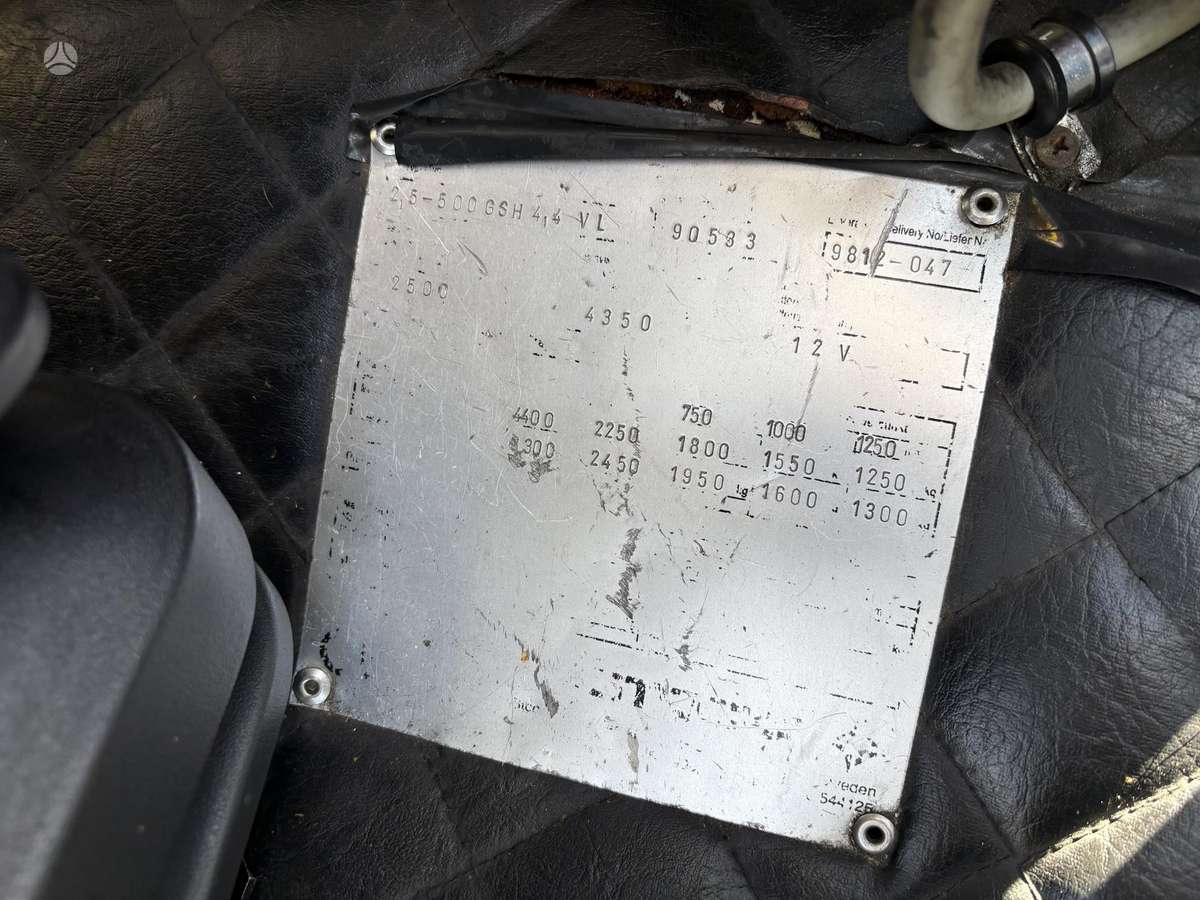 Toyota Stocka 2.5-500, forklifts
