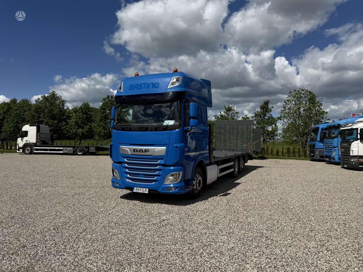 DAF XF  410 steering axle, автовозы