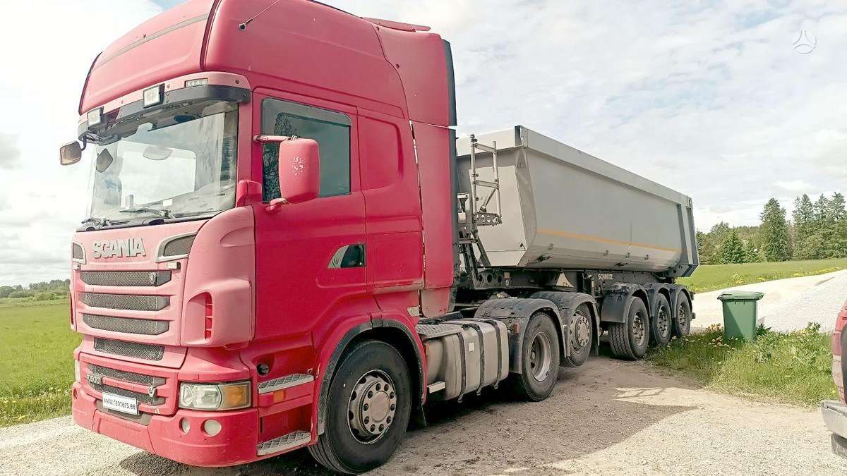Scania R500 6x2 tractor+ hydro, double sleeper