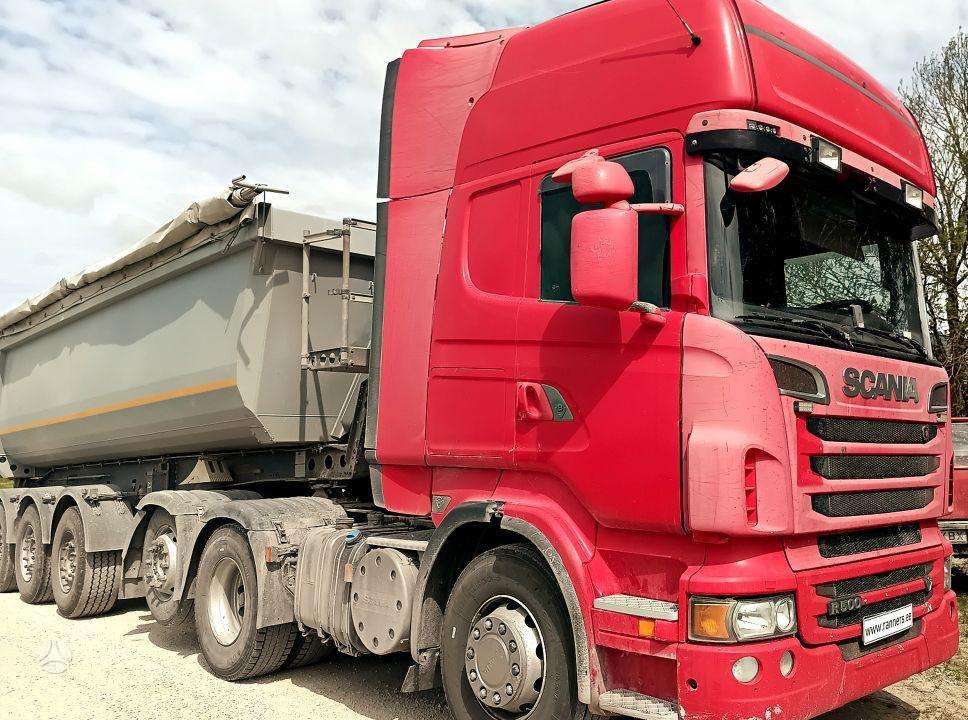 Scania R500 6x2 tractor+ hydro, double sleeper