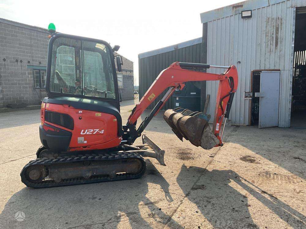 Kubota U27, mini excavator