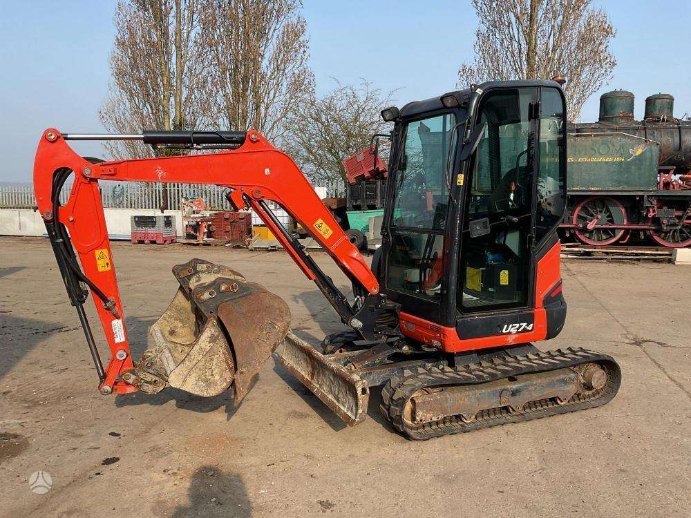 Kubota U27, mini excavator