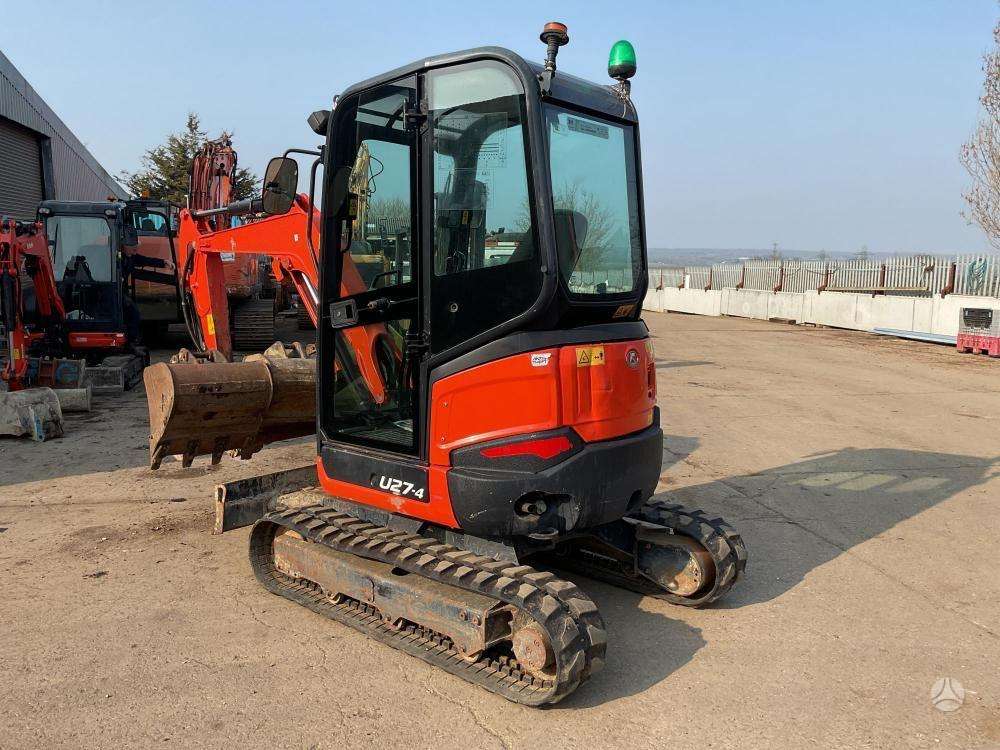 Kubota U27, mini excavator
