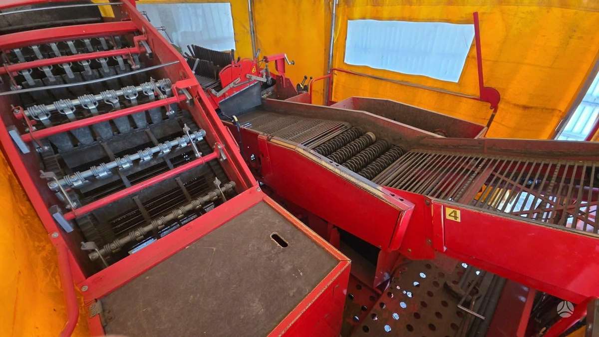 Grimme SE 75, vegetable harvesting and processing technique