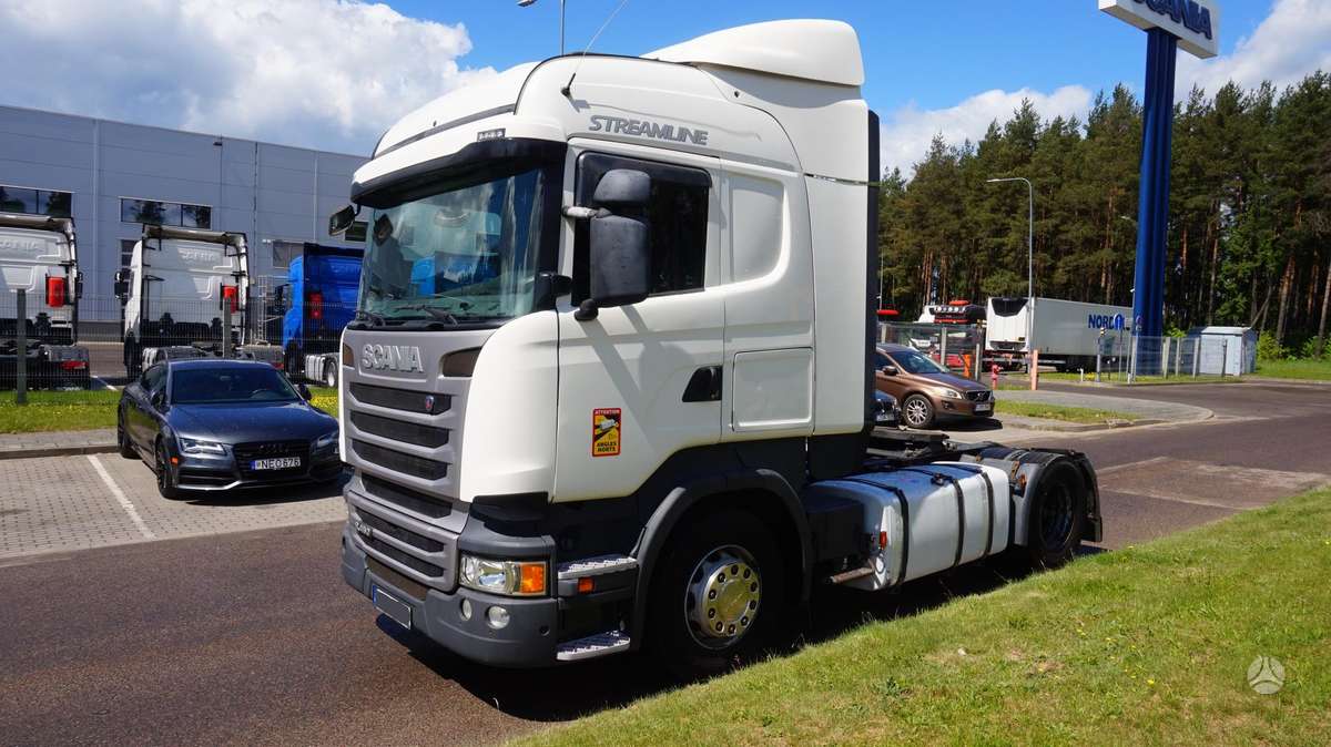 Scania R450 Retarder, BE AGR, double sleeper