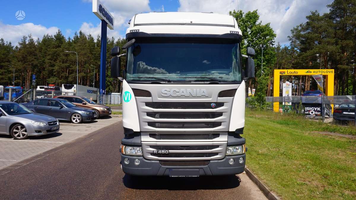 Scania R450 Retarder, BE AGR, double sleeper