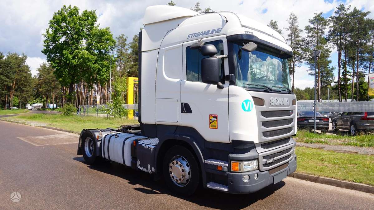 Scania R450 Retarder, BE AGR, double sleeper