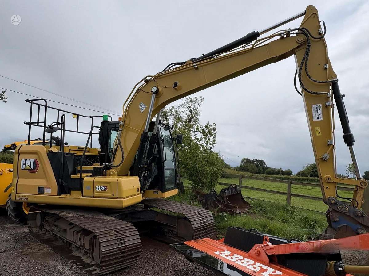 Caterpillar 313GC, excavator
