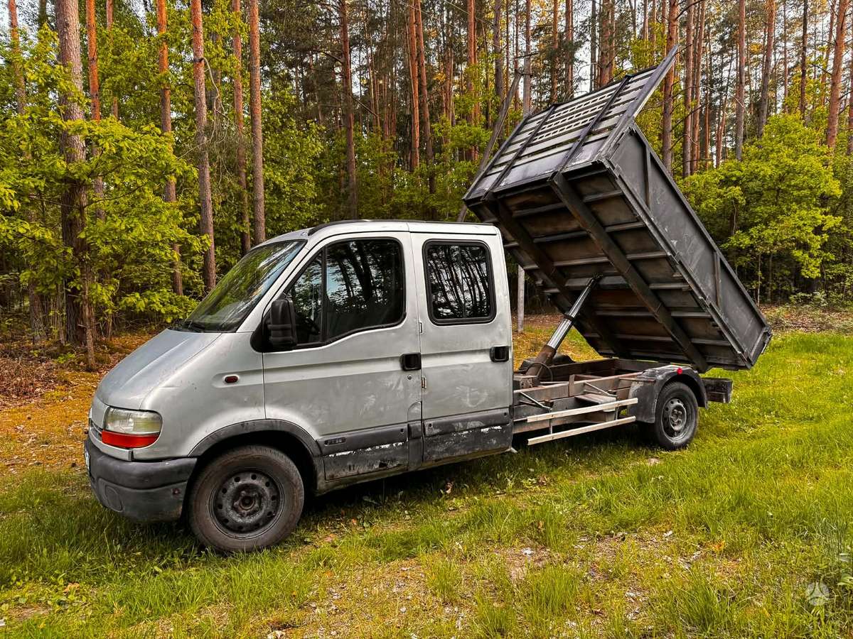 Renault Master, dumpers / tippers