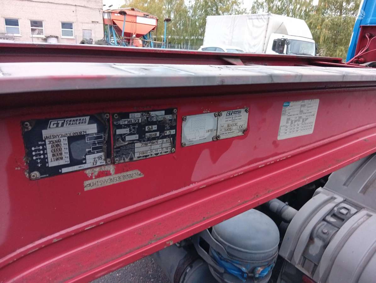 GENERAL TRAILERS DA24/95, dumper / tipper