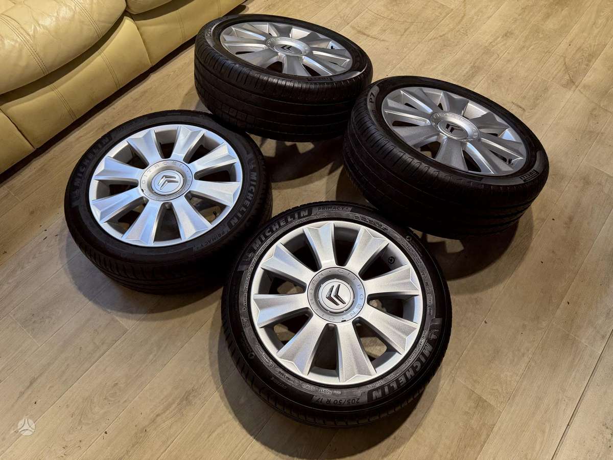 Citroen C4 su padangomis, легкосплавные , R17