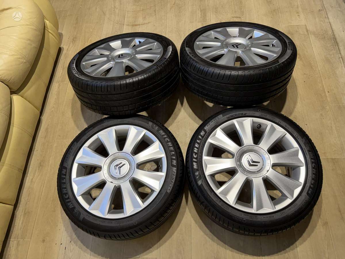 Citroen C4 su padangomis, легкосплавные , R17