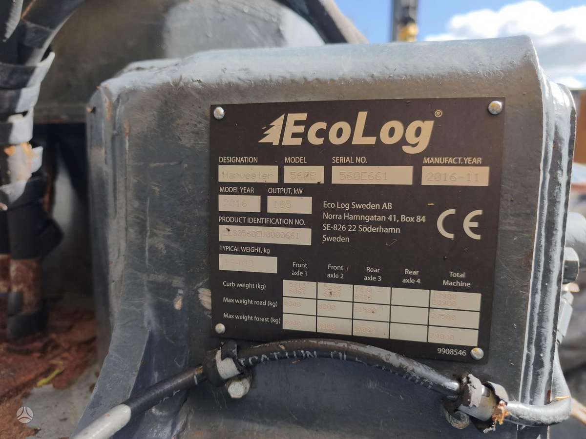Logset 560E, harvesters