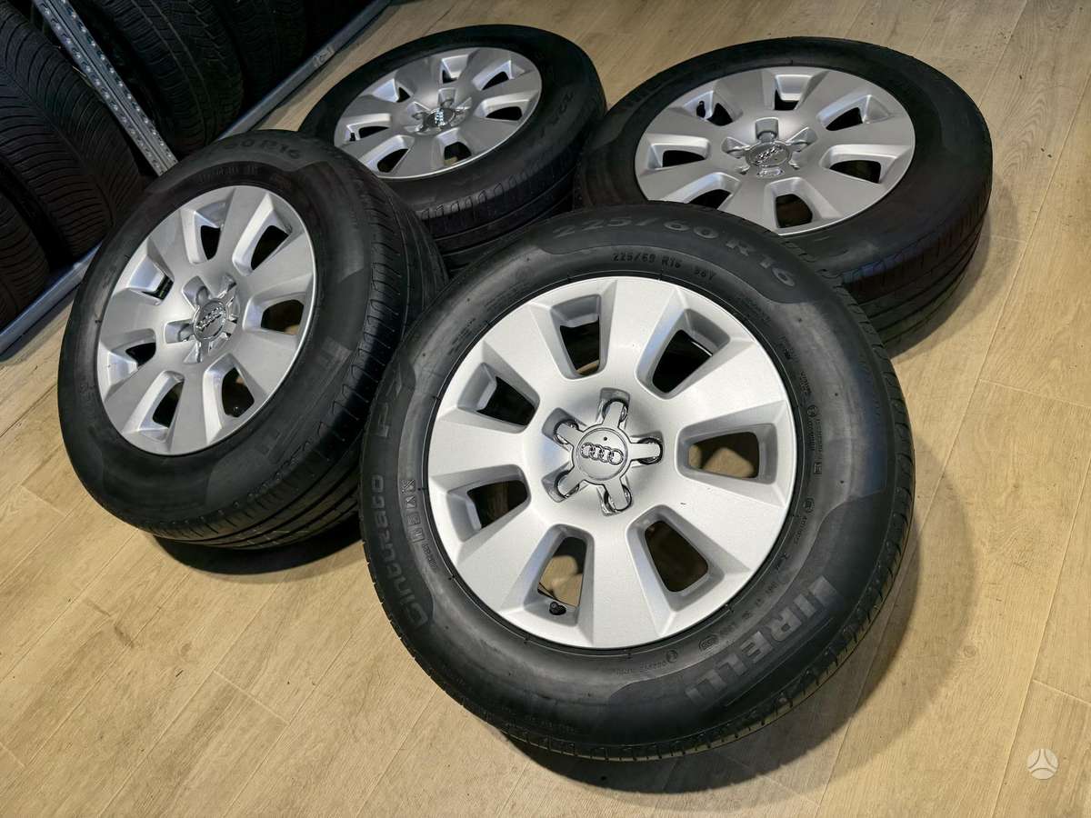 Audi A6 C7 su padangomis, light alloy, R16