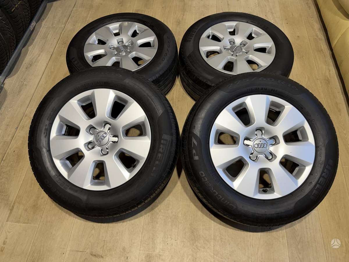 Audi A6 C7 su padangomis, light alloy, R16