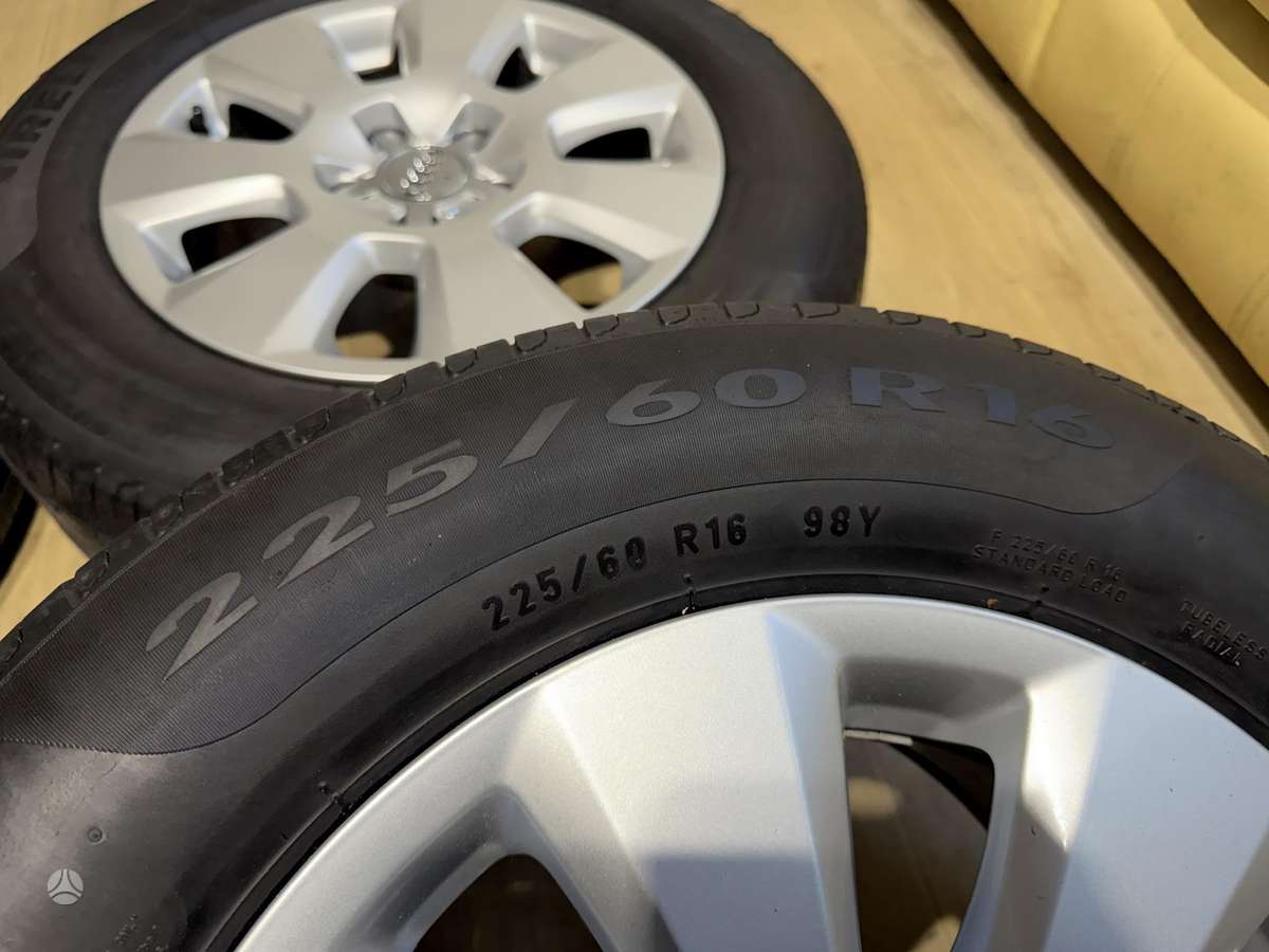 Audi A6 C7 su padangomis, light alloy, R16