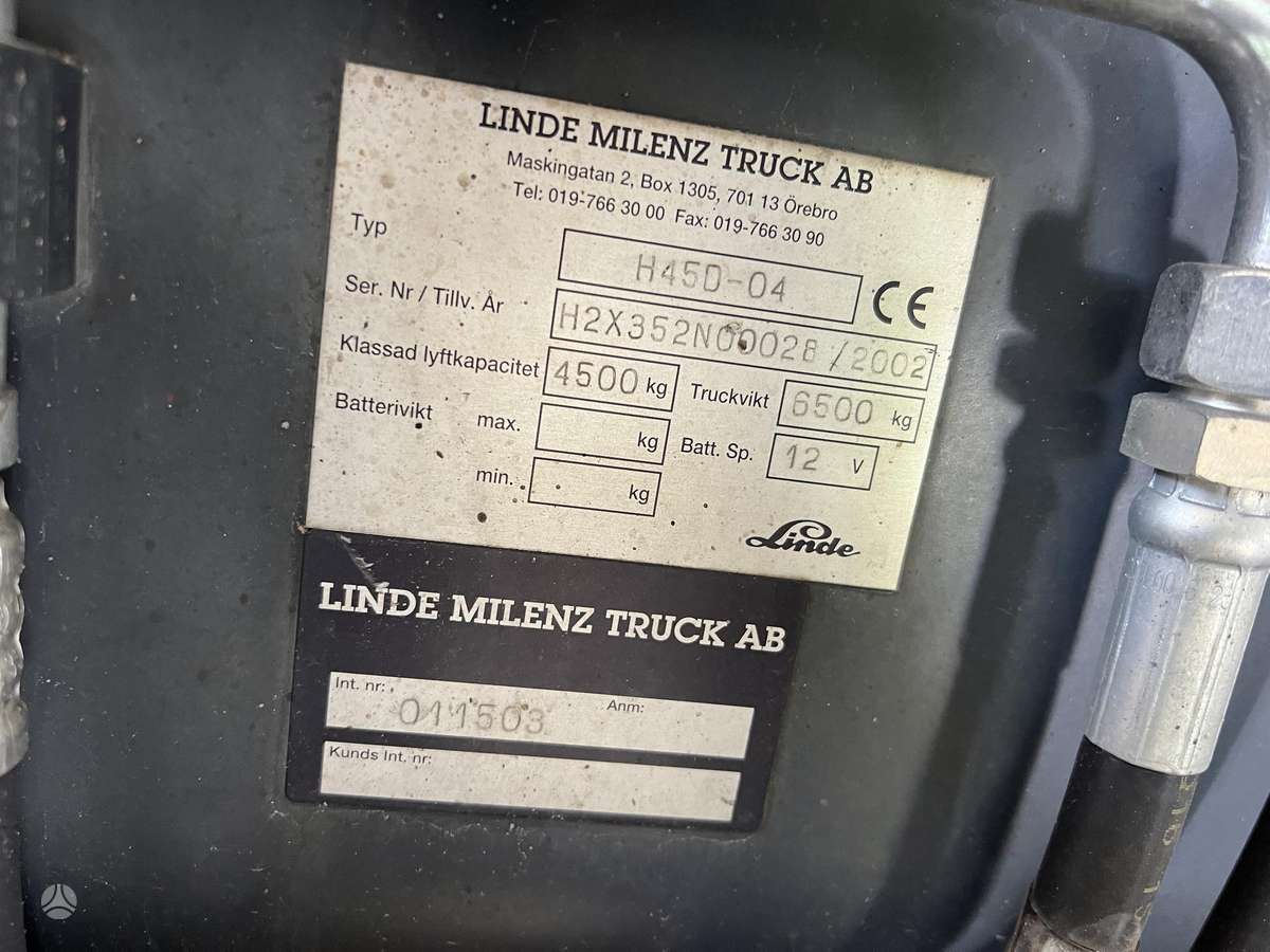 Linde H45, вилочные погрузчики