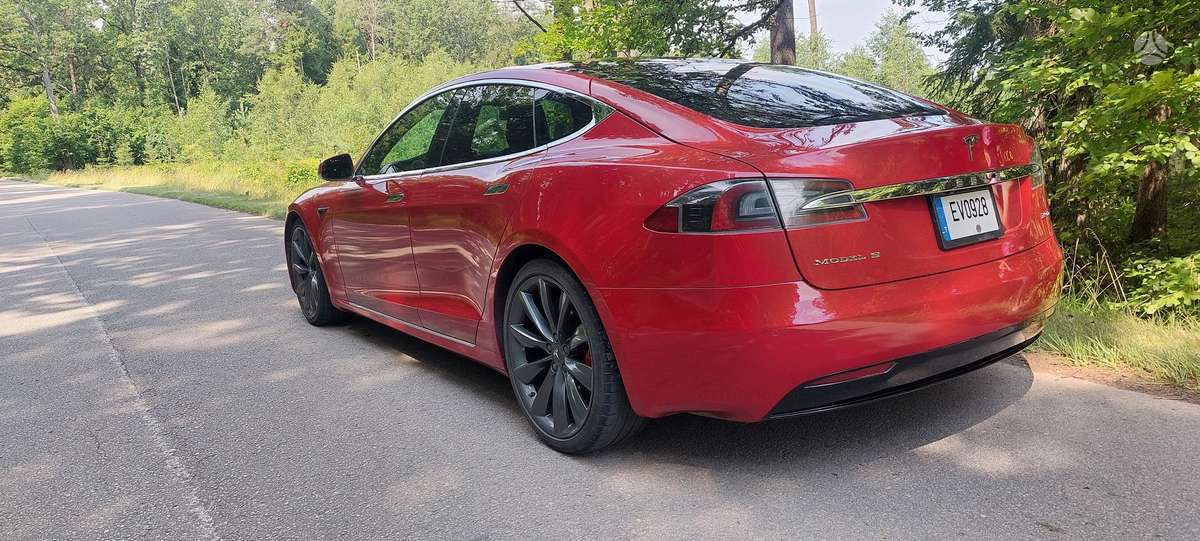 Tesla Model S, 90 kWh, sedanas