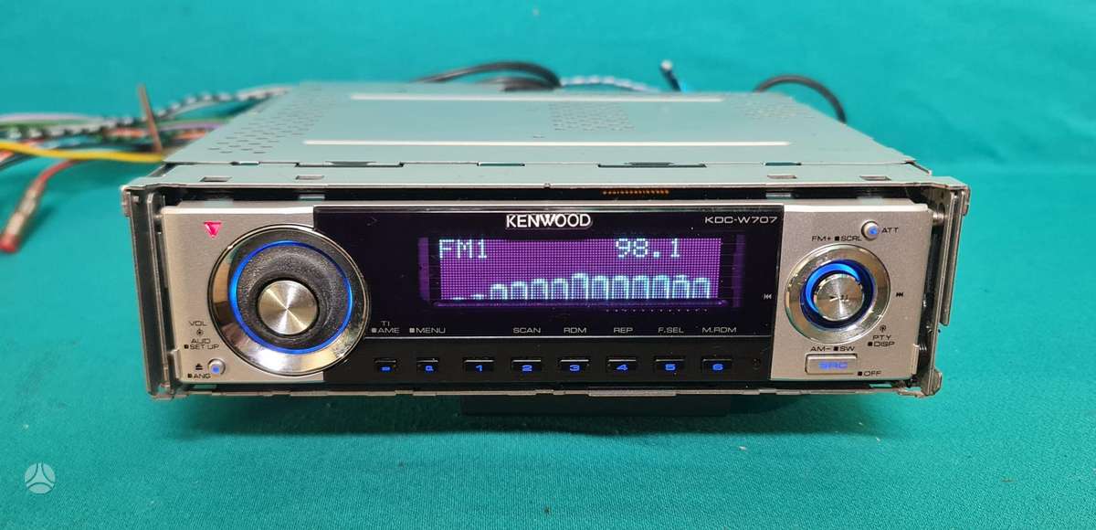 Kenwood Kdc-w707, cd / mp3 проигрыватели