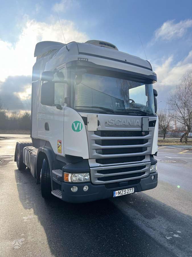 Scania R450, double sleeper