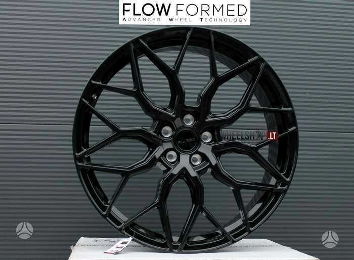 RIVIERA RF108 Gloss Black Flow Formed, light alloy, R21