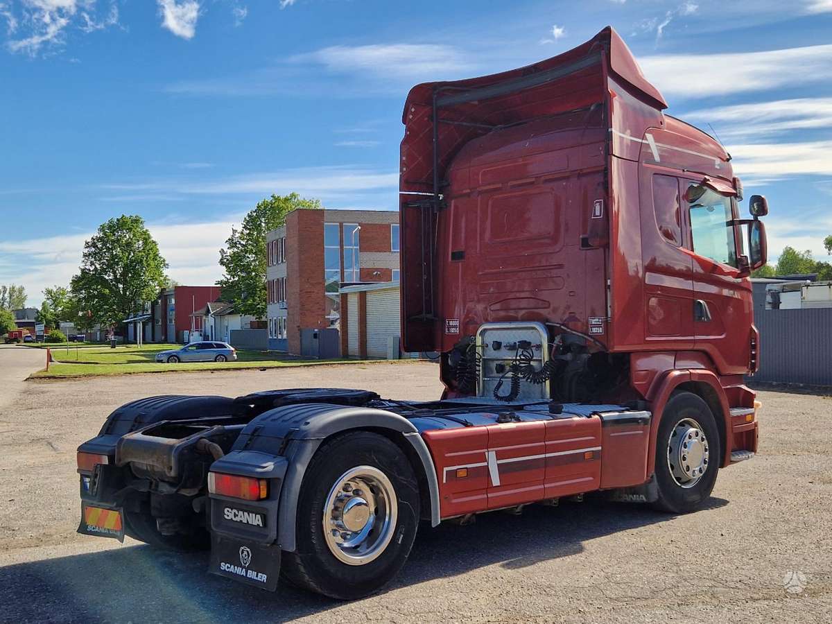 Scania R420 tvarkingas vilkikas, single sleeper