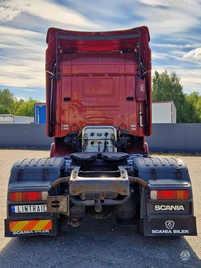 Scania R420 tvarkingas vilkikas, single sleeper