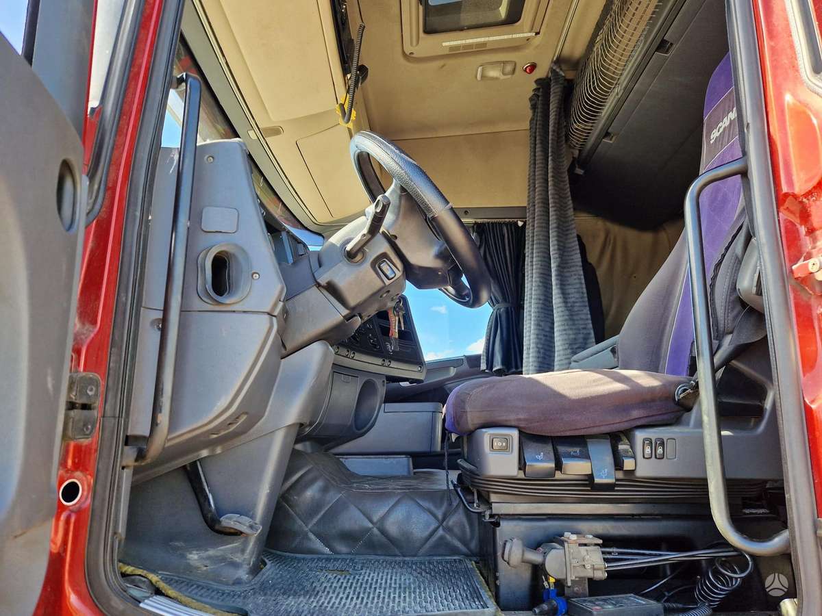 Scania R420 tvarkingas vilkikas, single sleeper