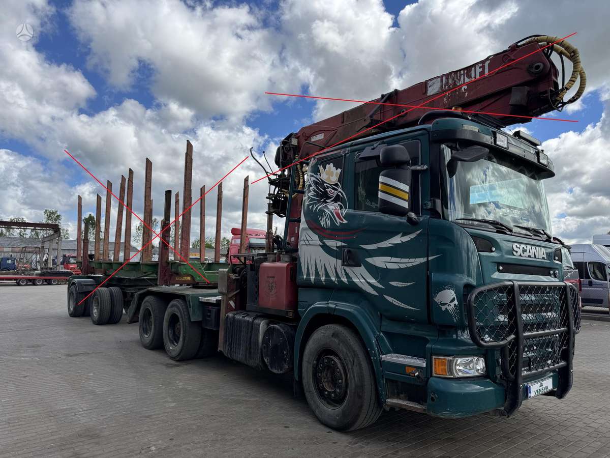 Scania R560 6x4, cab-chassis trucks