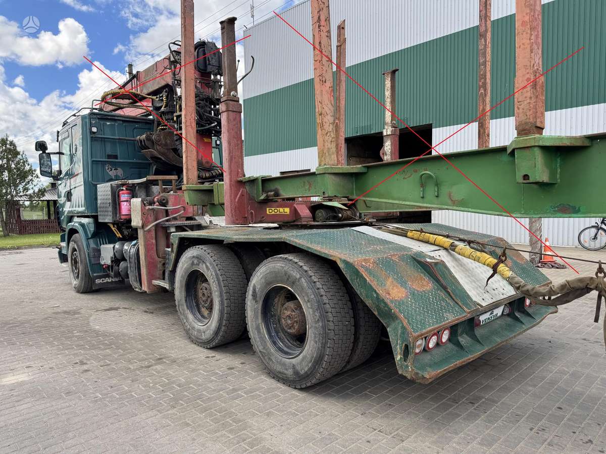 Scania R560 6x4, шасси