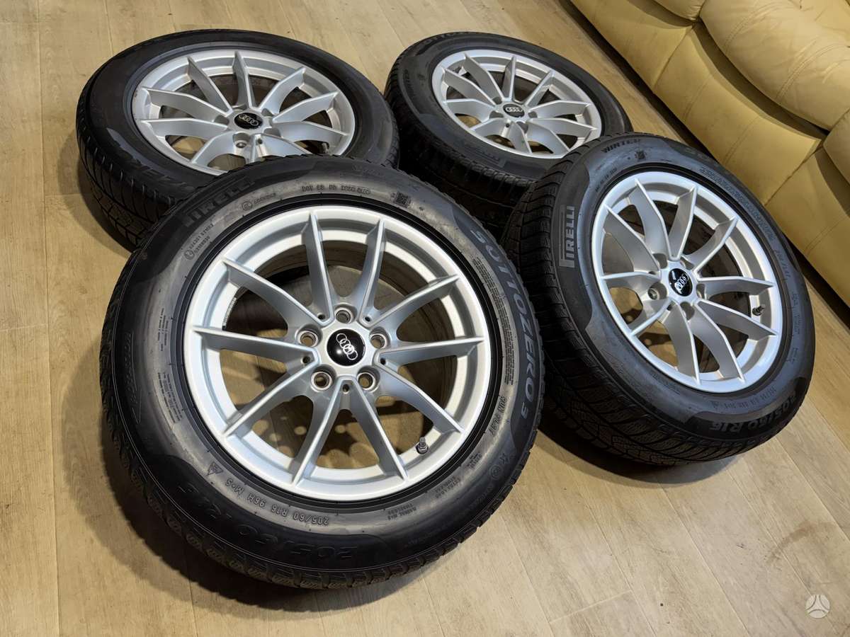 Audi A4 B9 su padangomis, легкосплавные , R16
