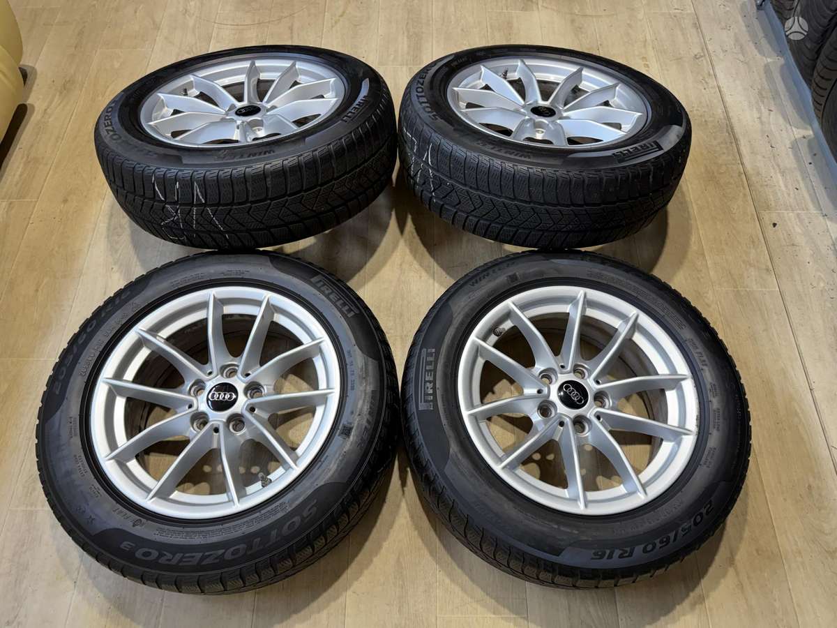 Audi A4 B9 su padangomis, легкосплавные , R16