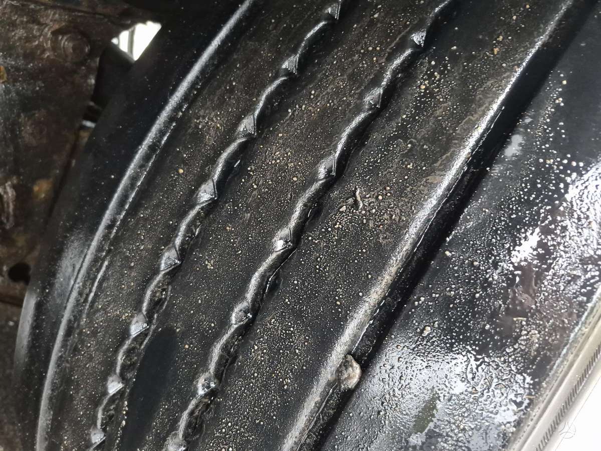 Krone SD pakeliama ašis, užuolaidinės / tentinės