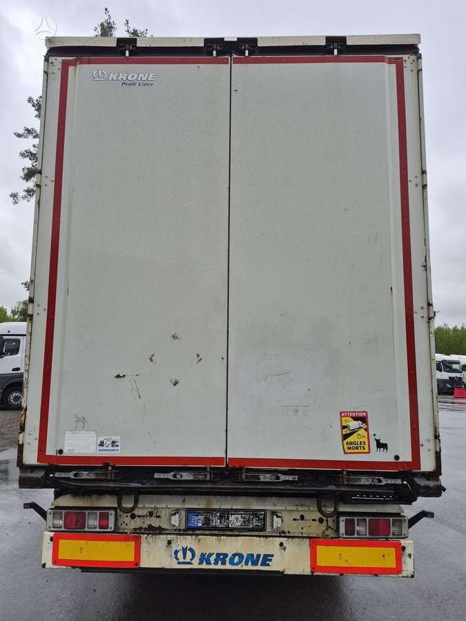 Krone SD pakeliama ašis, užuolaidinės / tentinės