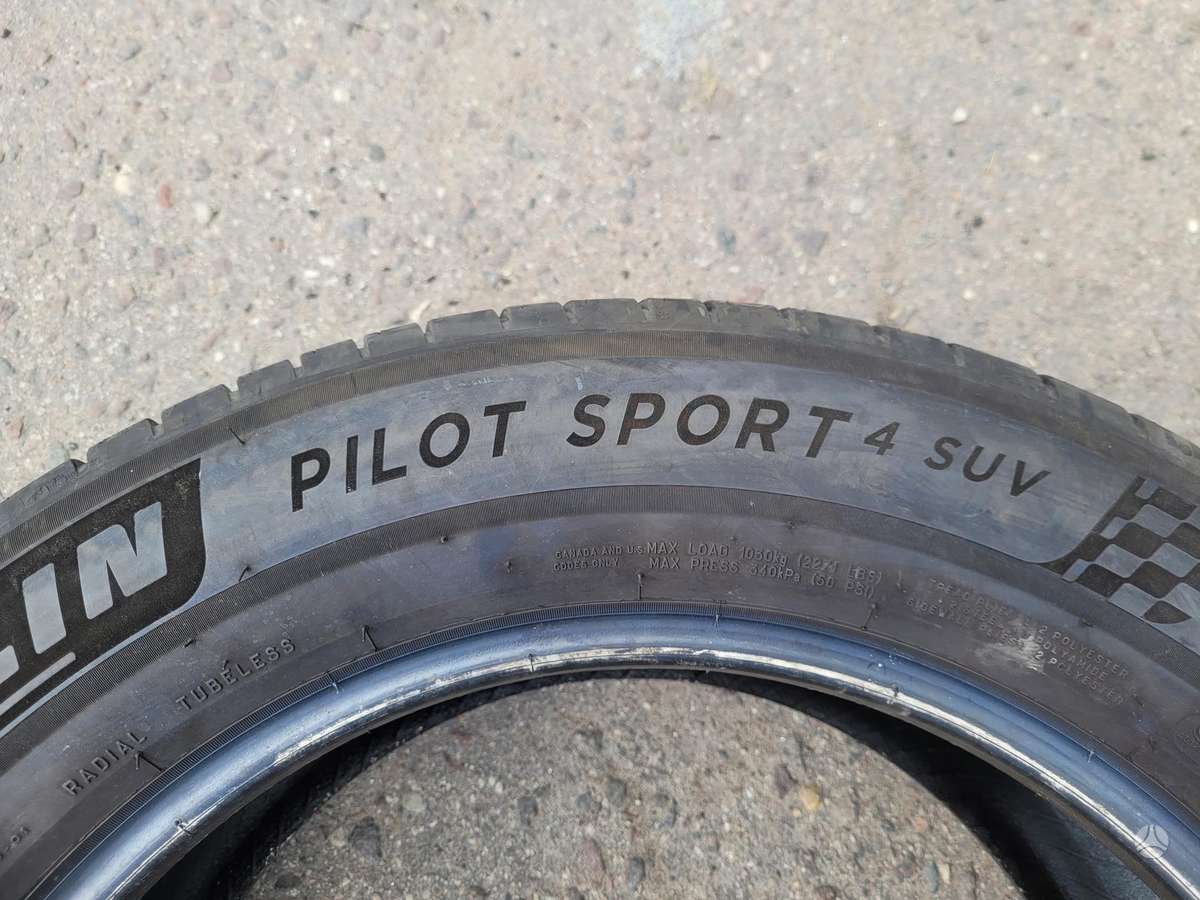 Michelin Pilot sport 4, summer 255/55 R18
