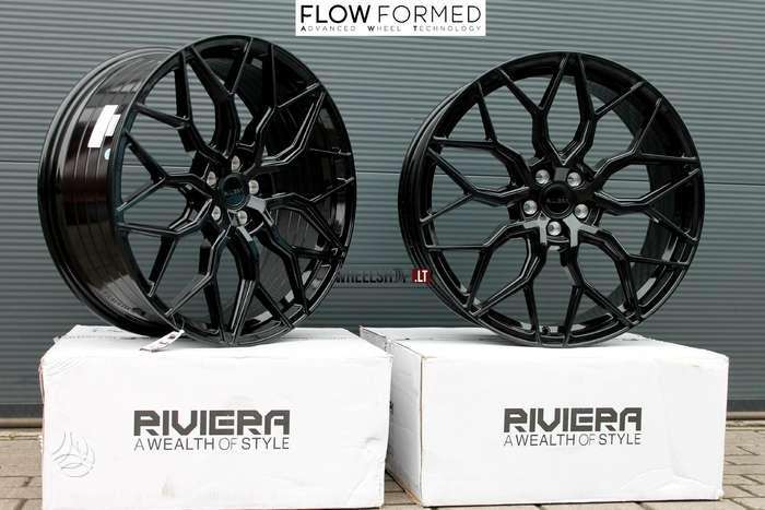 RIVIERA RF108 Gloss Black Flow Formed, легкосплавные , R22