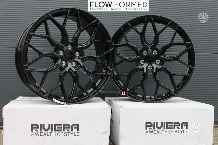 RIVIERA RF108 Gloss Black Flow Formed, light alloy, R22