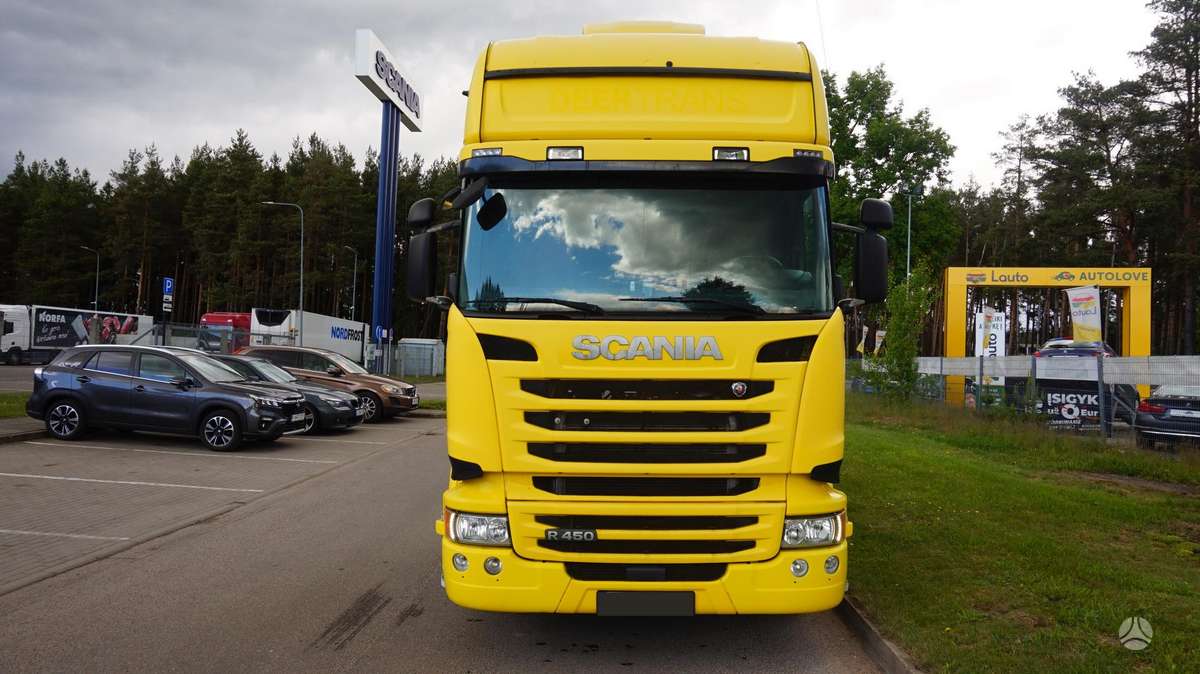 Scania R450 Retarder, BE AGR, double sleeper