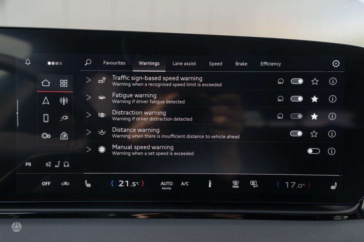 Audi A6 e-tron, sedanas