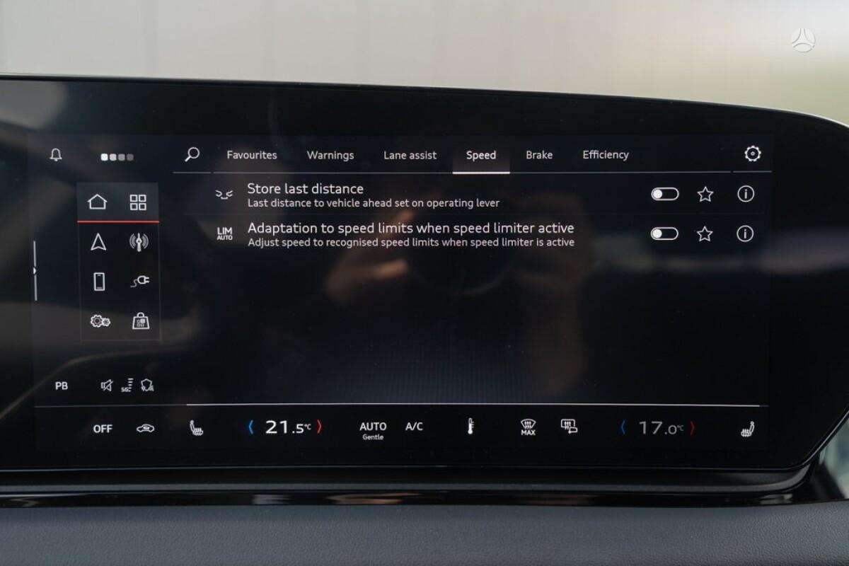Audi A6 e-tron, sedanas