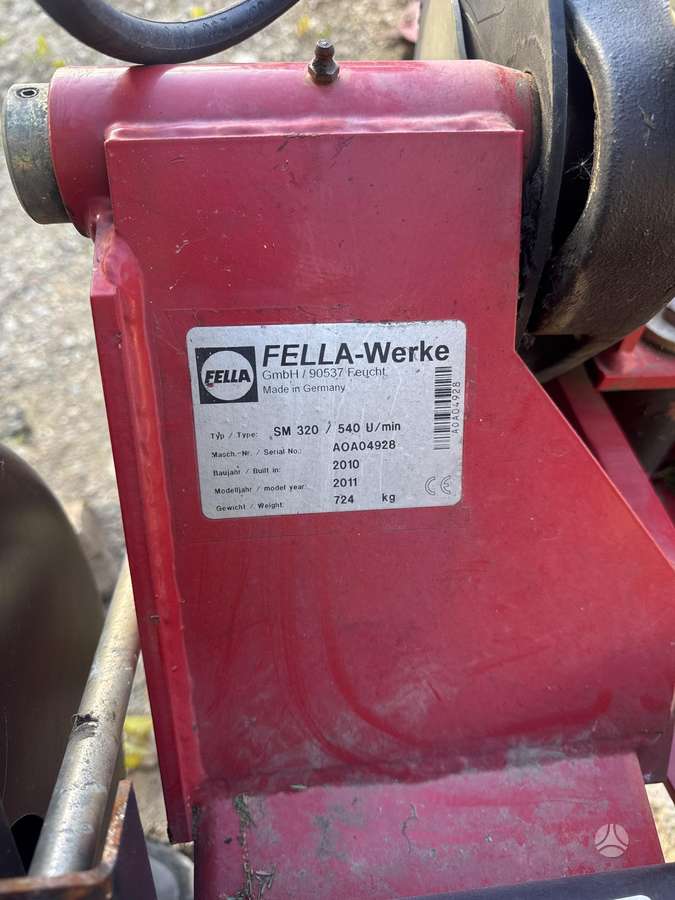 Fella SM 320, сенокосилки / измельчители