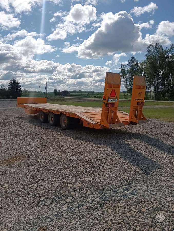 Žemaitukas ML290, custom trailer / semi-trailer