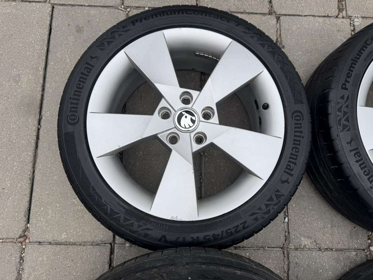 Skoda OCTAVIA, легкосплавные , R17