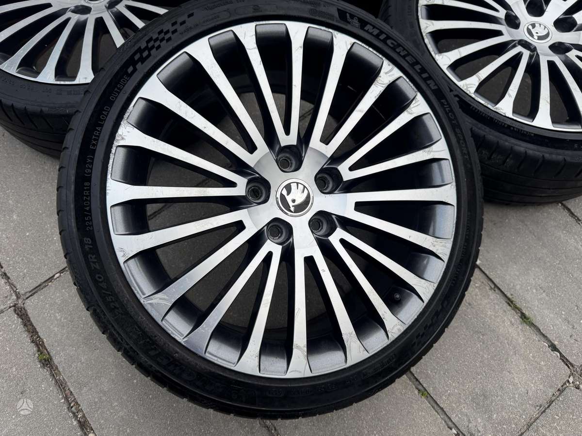 Skoda SUPERB, легкосплавные , R18