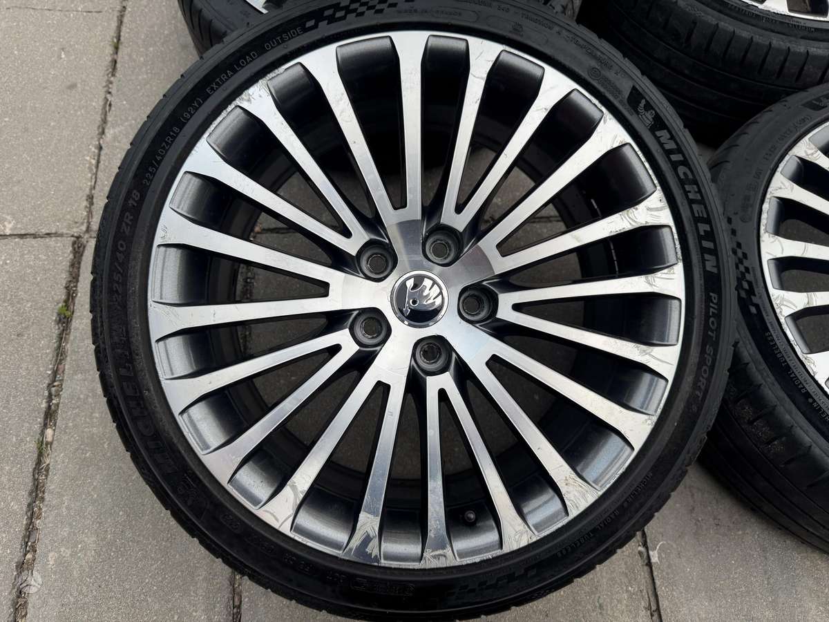 Skoda SUPERB, легкосплавные , R18